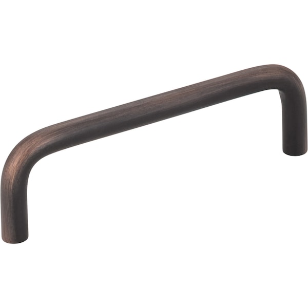Elements 96 mm Center-to-Center Brushed Oil Rubbed Bronze Torino Cabinet Wire Pull S271-96DBAC - main